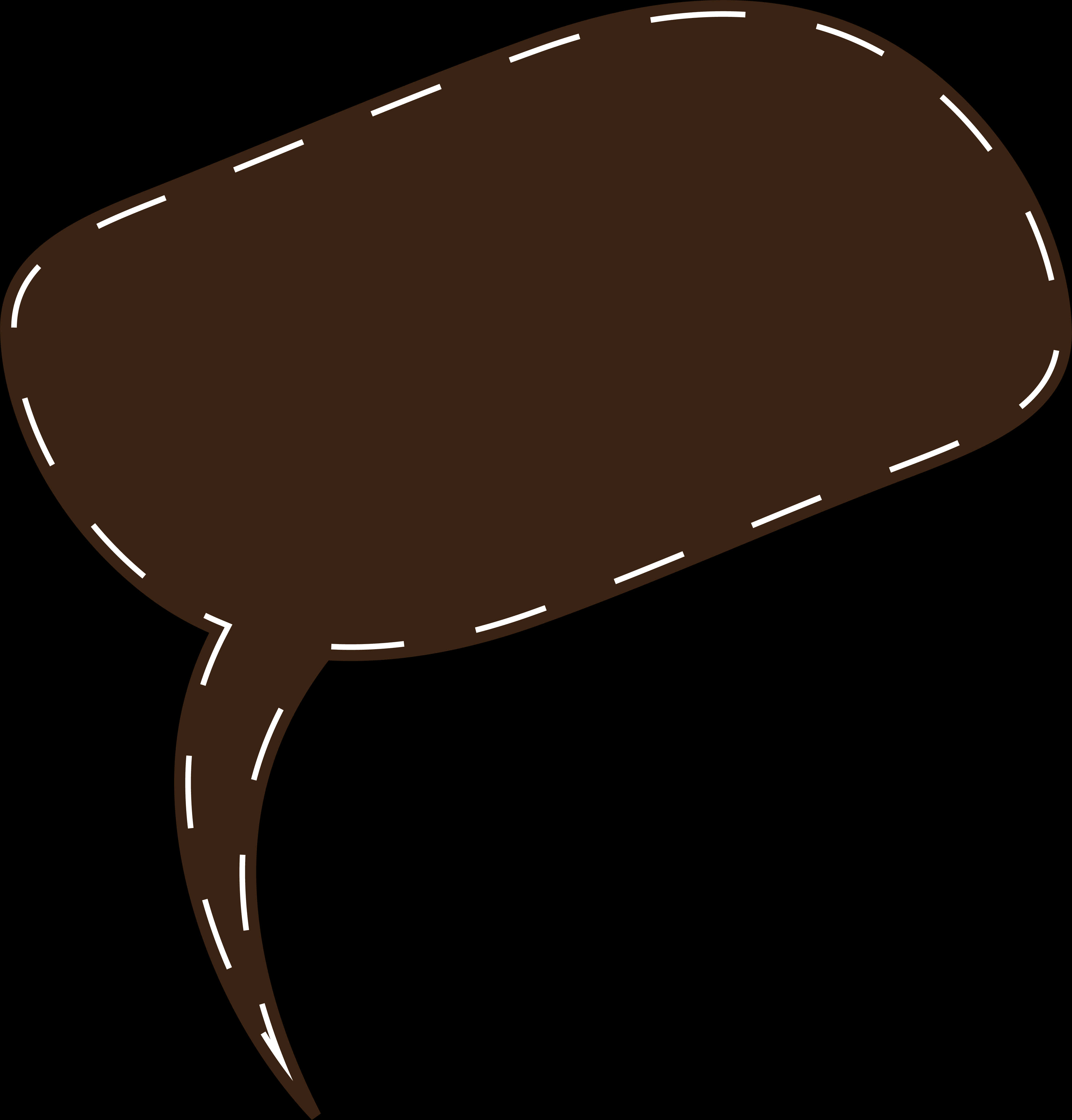 Cartoon Thought Bubble Graphic PNG