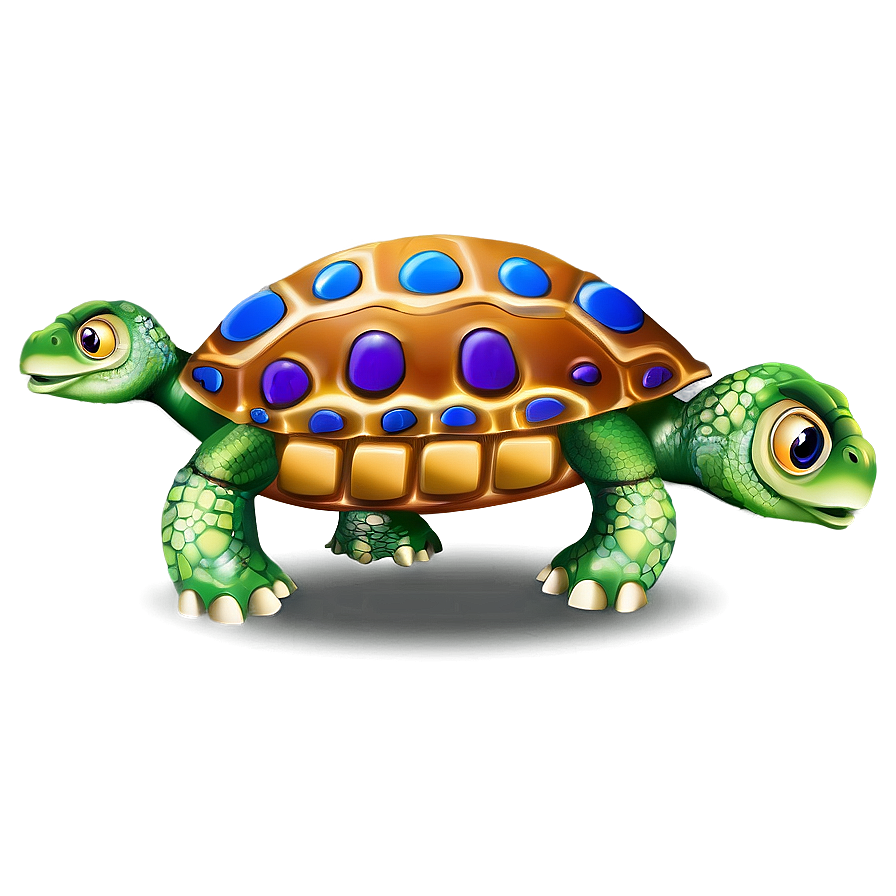 Cartoon Turtle Character Png 06242024 PNG