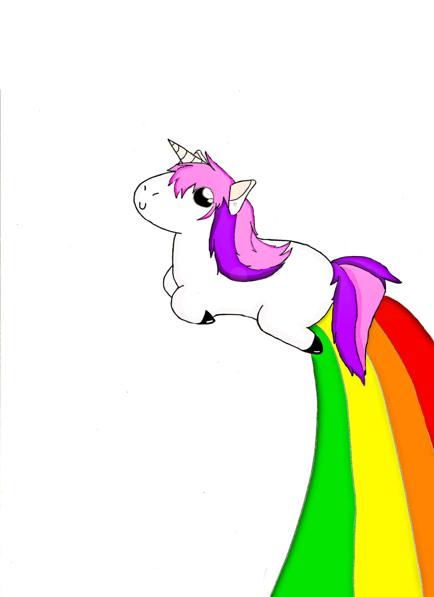 Don't be fooled by her looks, this cartoon unicorn is a force to be reckoned with!