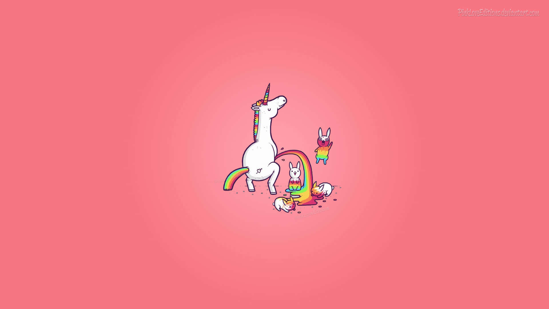 Feel the Magical Powers of this Endearing Cartoon Unicorn