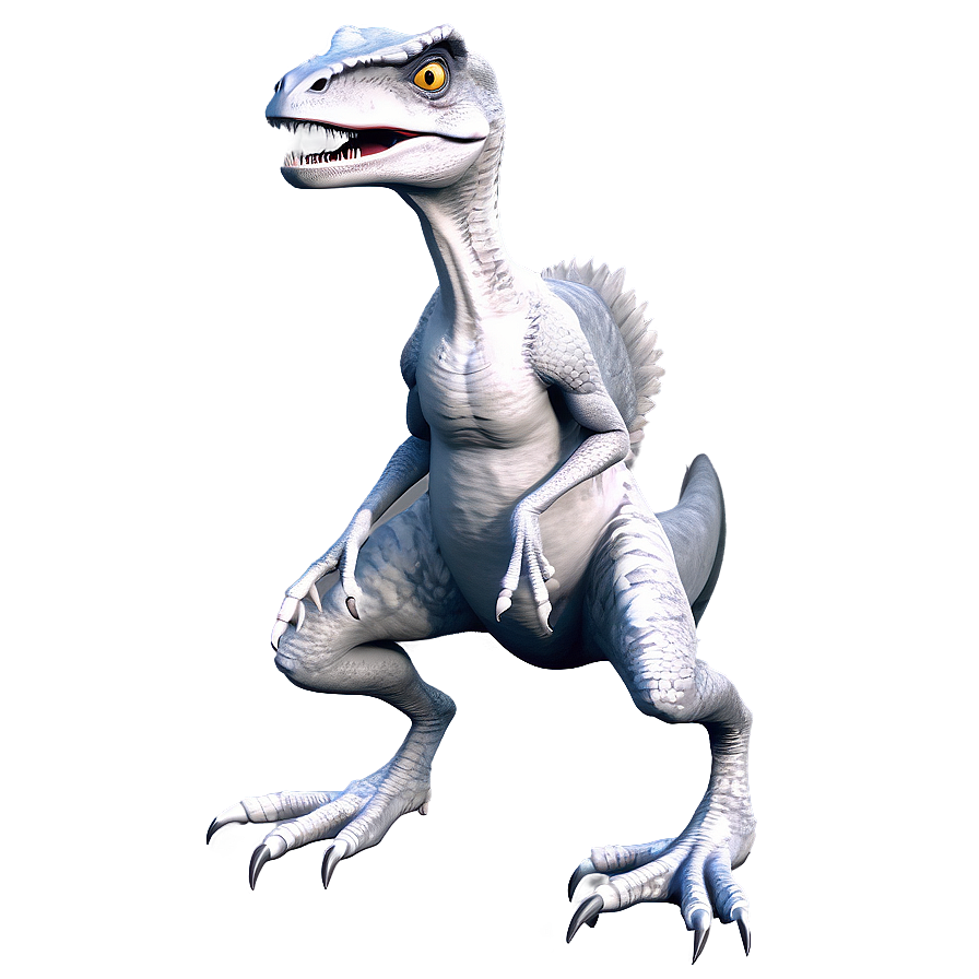 Cartoon Velociraptor Character Png Ocf34 PNG