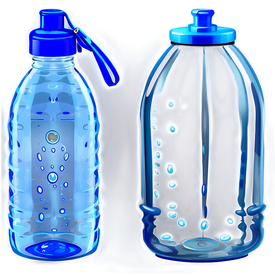 Cartoon Water Bottle Png Leq PNG