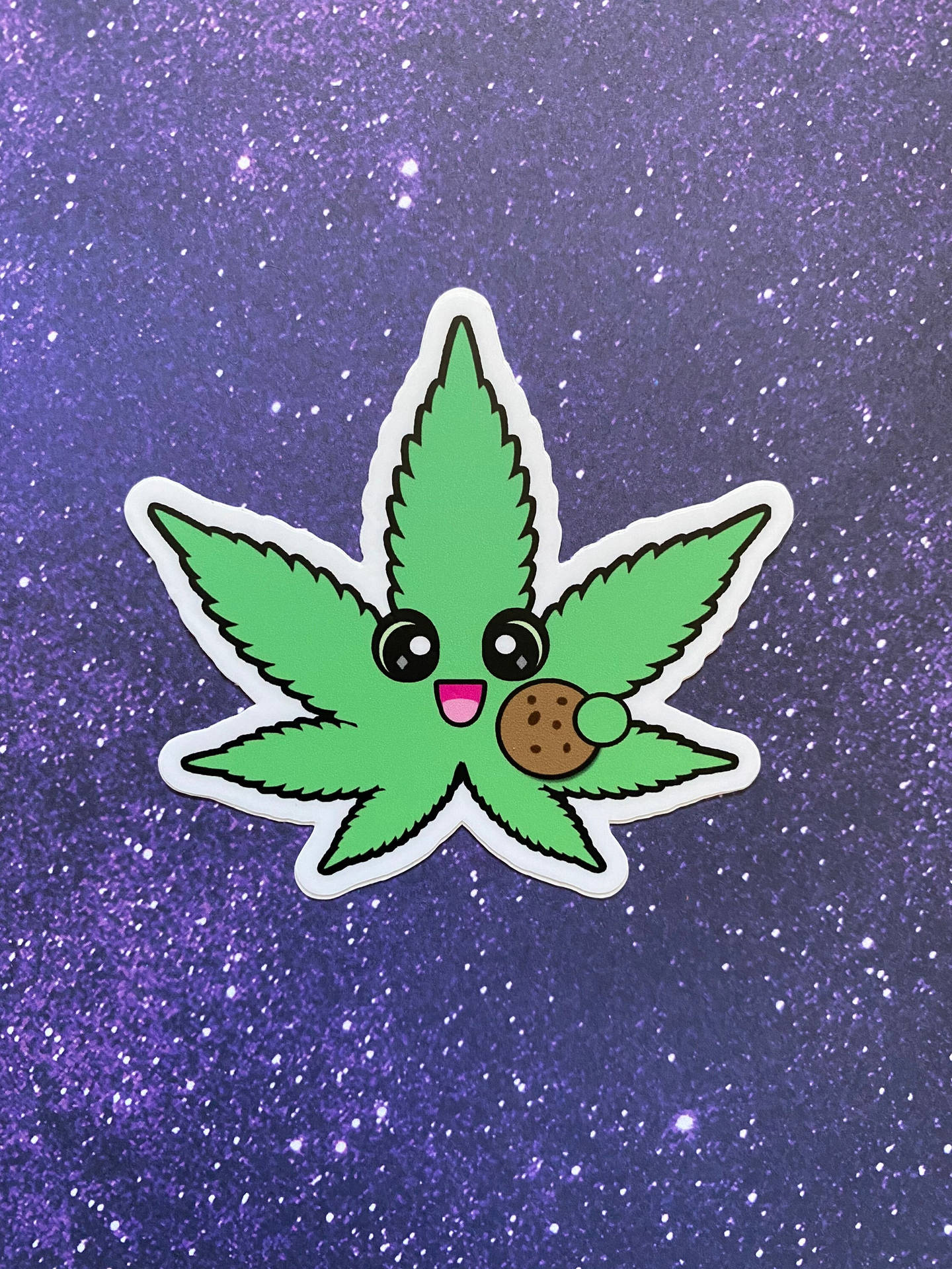 Karikatyrweed (assuming You Mean A Cartoon Image Of Marijuana As A Wallpaper) Wallpaper
