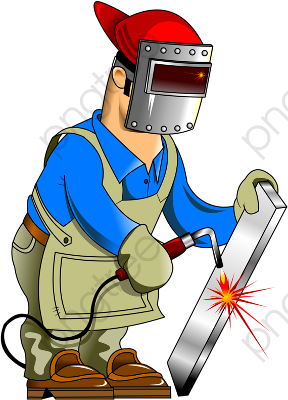 Cartoon Welderat Work.png PNG