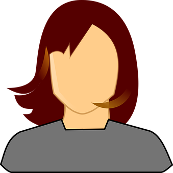 Cartoon Woman Avatar Profile PNG