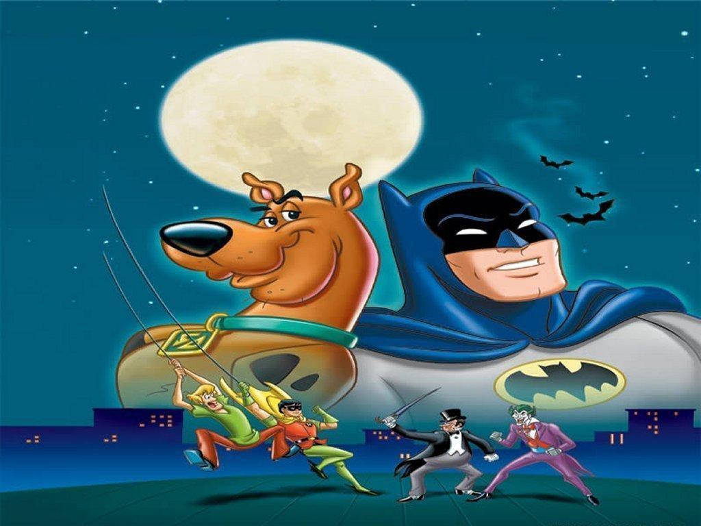 Cartoons Scooby-doo And Batman Picture