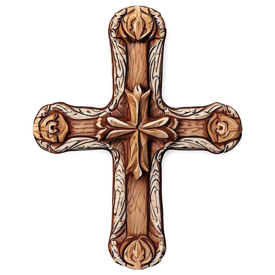 Carved Cross Blueprint Png Mfm PNG