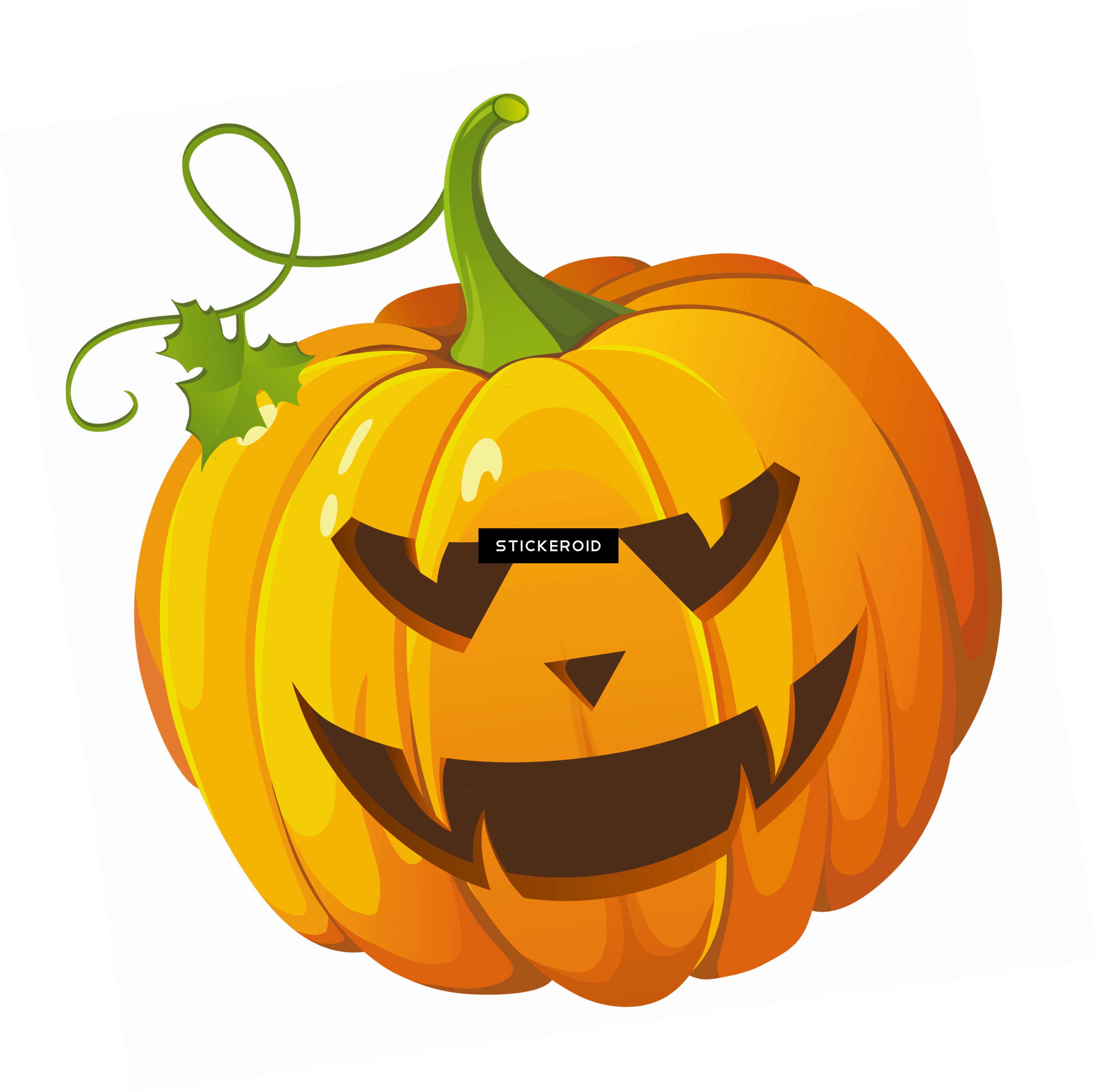 Carved Jack O Lantern Halloween Pumpkin PNG