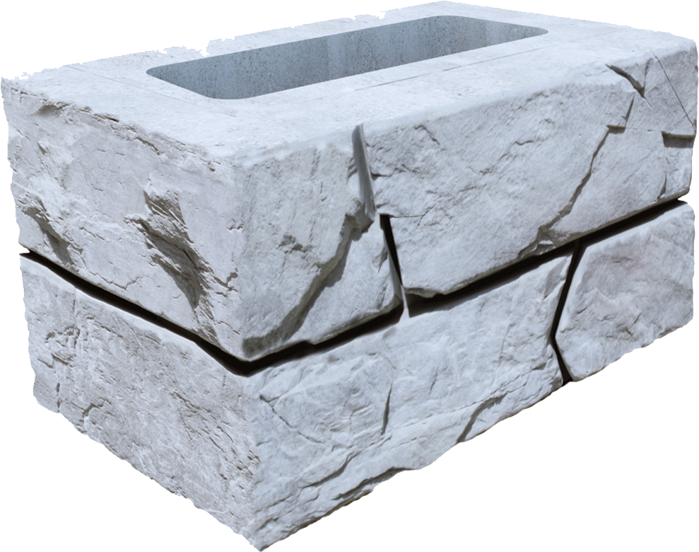Carved Stone Basin Texture PNG