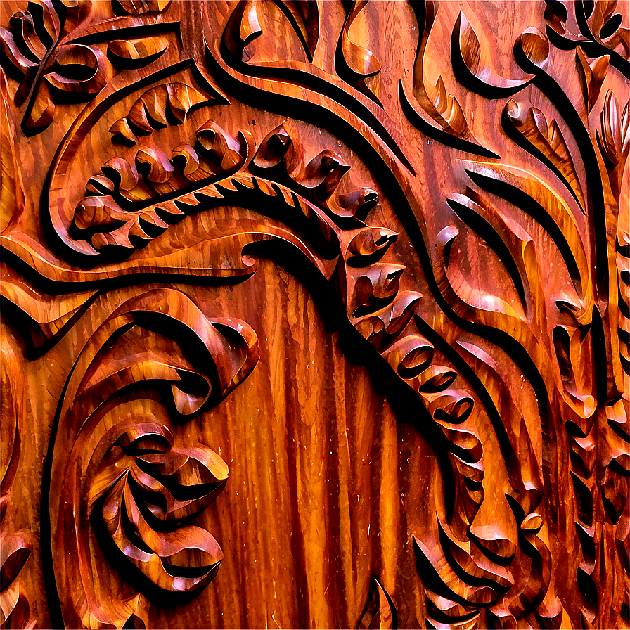 Carved Wood Board Detail Png 06212024 PNG