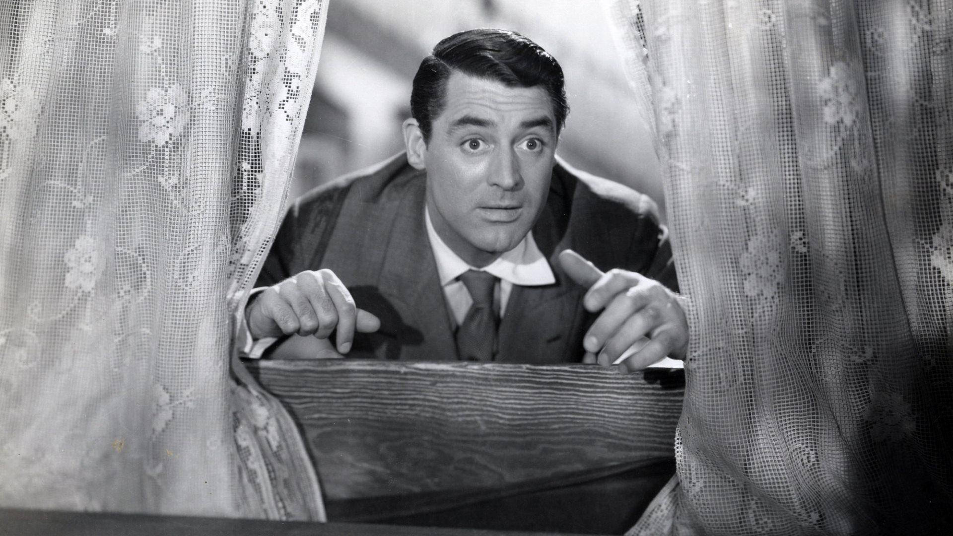 Cary Grant In Arsenic And Old Lace 1944 Film Wallpaper