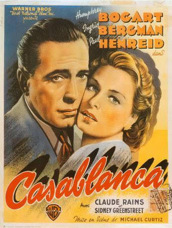 Casablanca Farvet Kunstværk Wallpaper