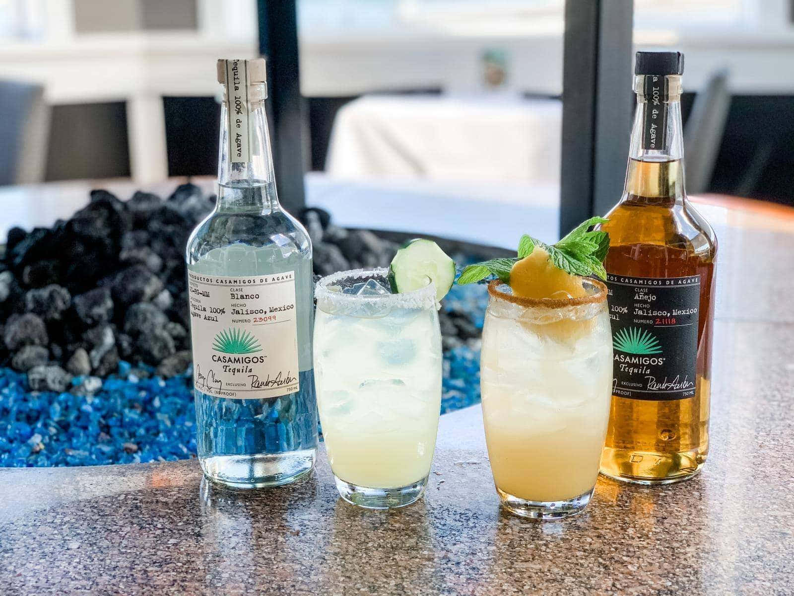 Unwind with Casamigos Tequila: Anejo and Blanco Varieties Served in Cocktails Wallpaper