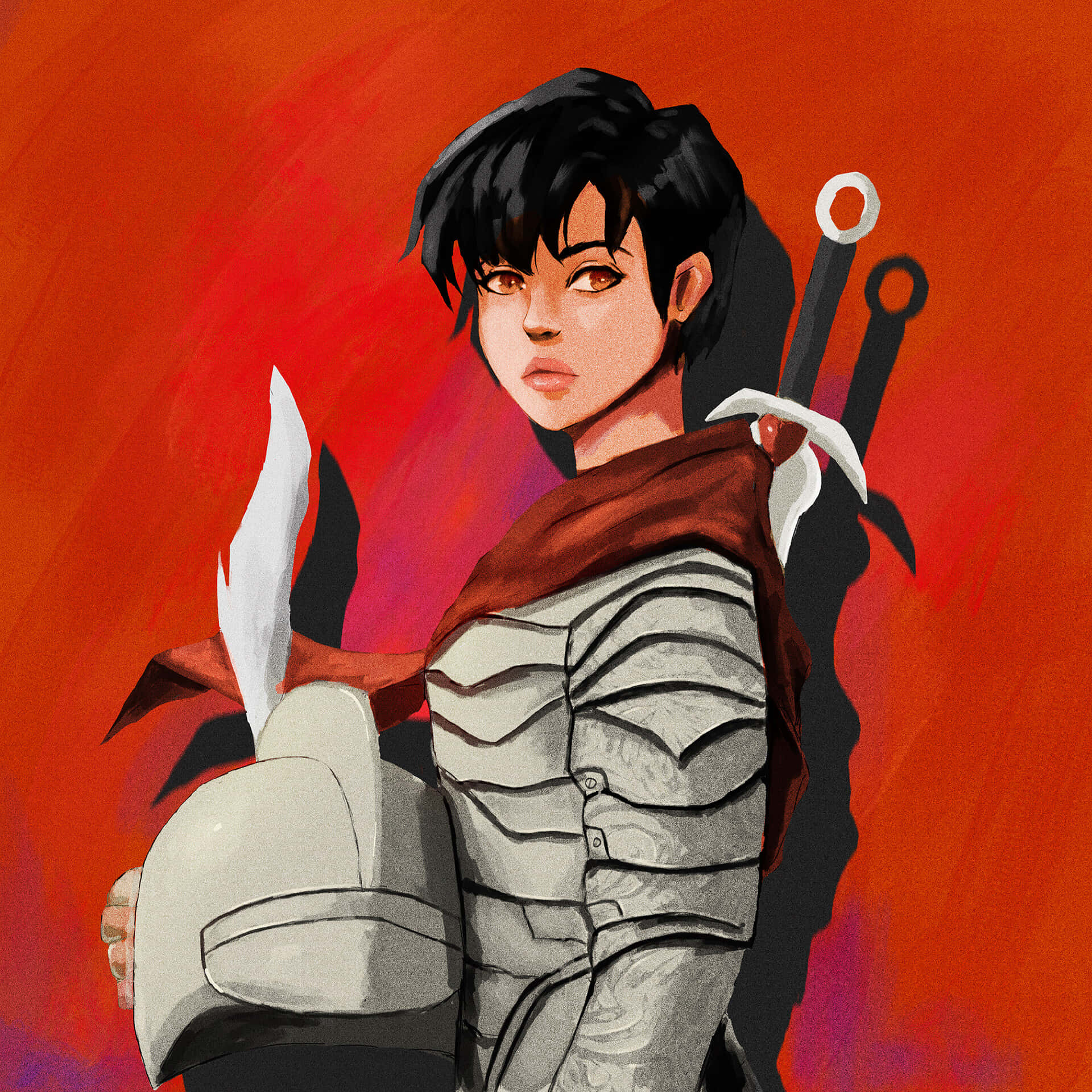 Casca Berserk Pejuang Berarmor Wallpaper