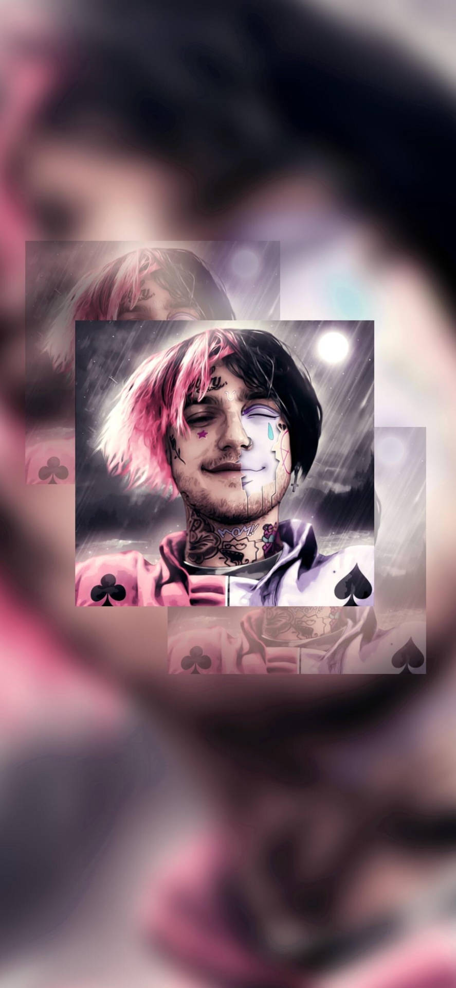 "The late Lil Peep embraces his inner beauty." Wallpaper