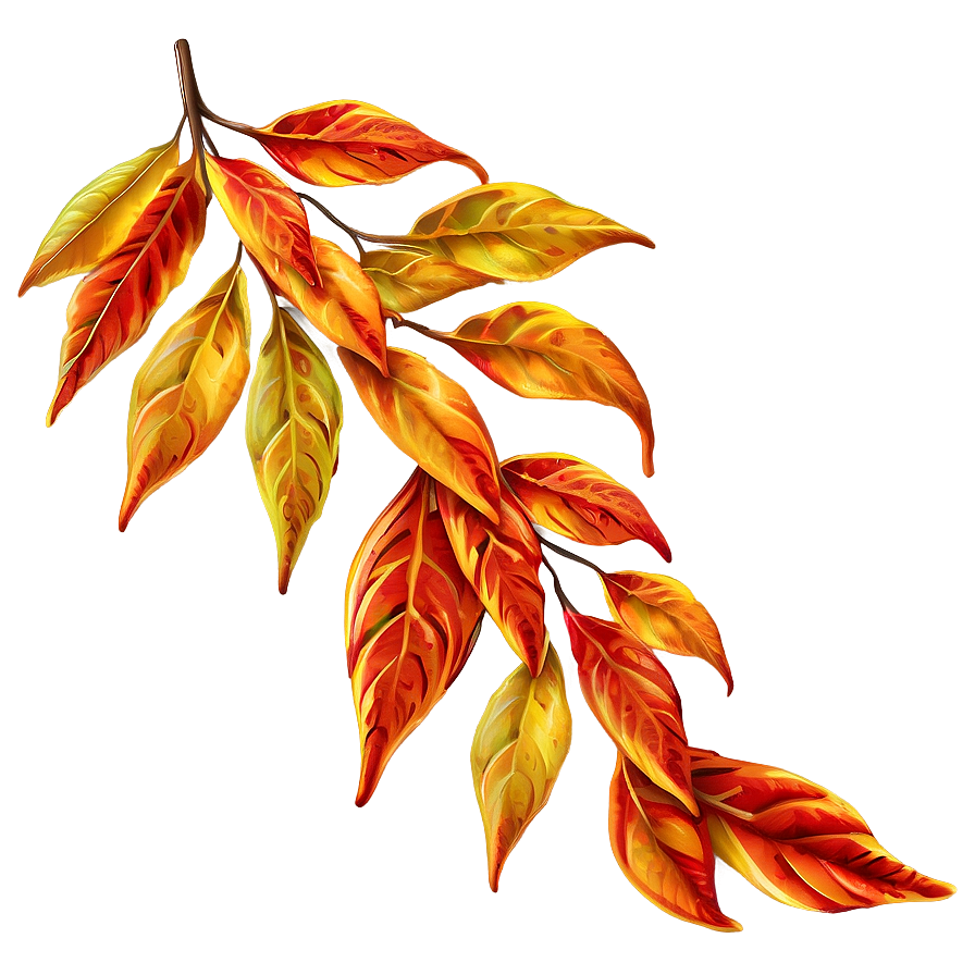 Cascading Autumn Leaves Png Ala58 PNG