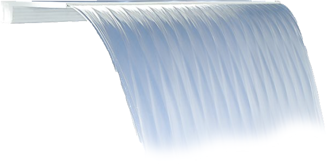 Cascading Waterfall Edge PNG