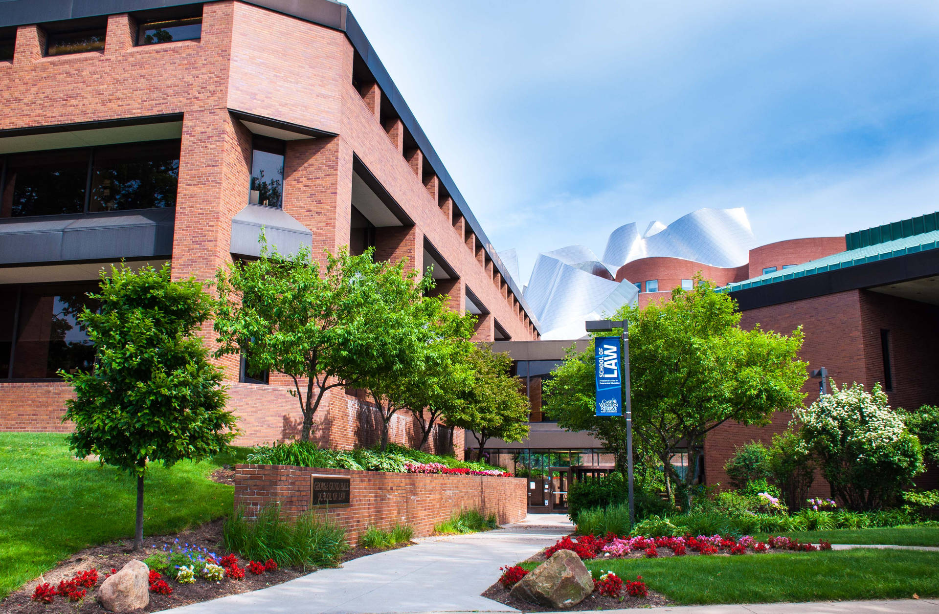 Case Western Reserve University Law School Buildings Background