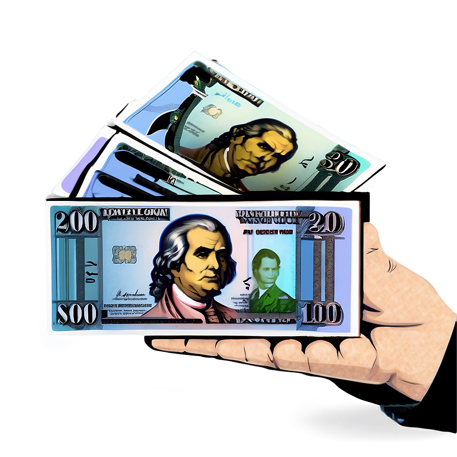 Cash Transaction Png 05242024 PNG