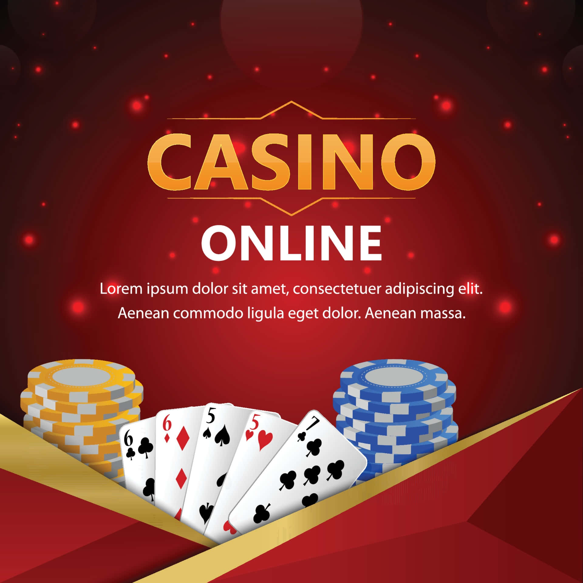 Onlineglücksspiel Spiel Casino Hintergrund