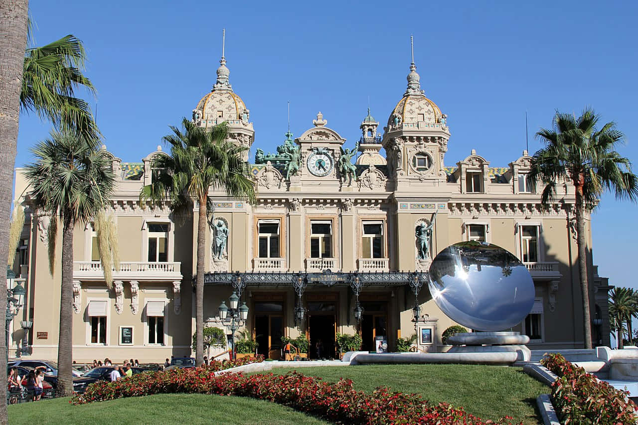 Casino De Monte Carlo Daylight Wallpaper