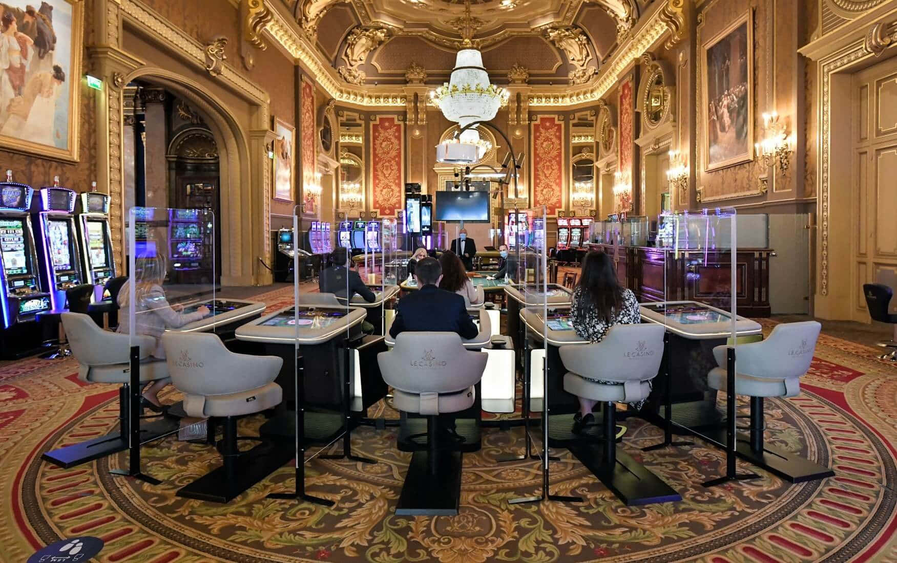 Casino De Monte Carlo For Rich And Famous Wallpaper