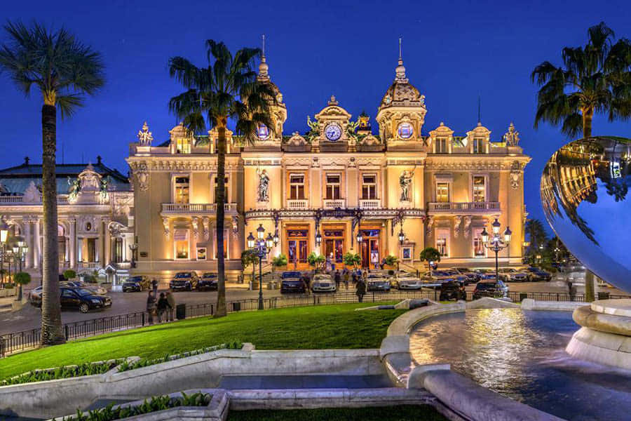 Casino De Monte Carlo Popular Destination Wallpaper