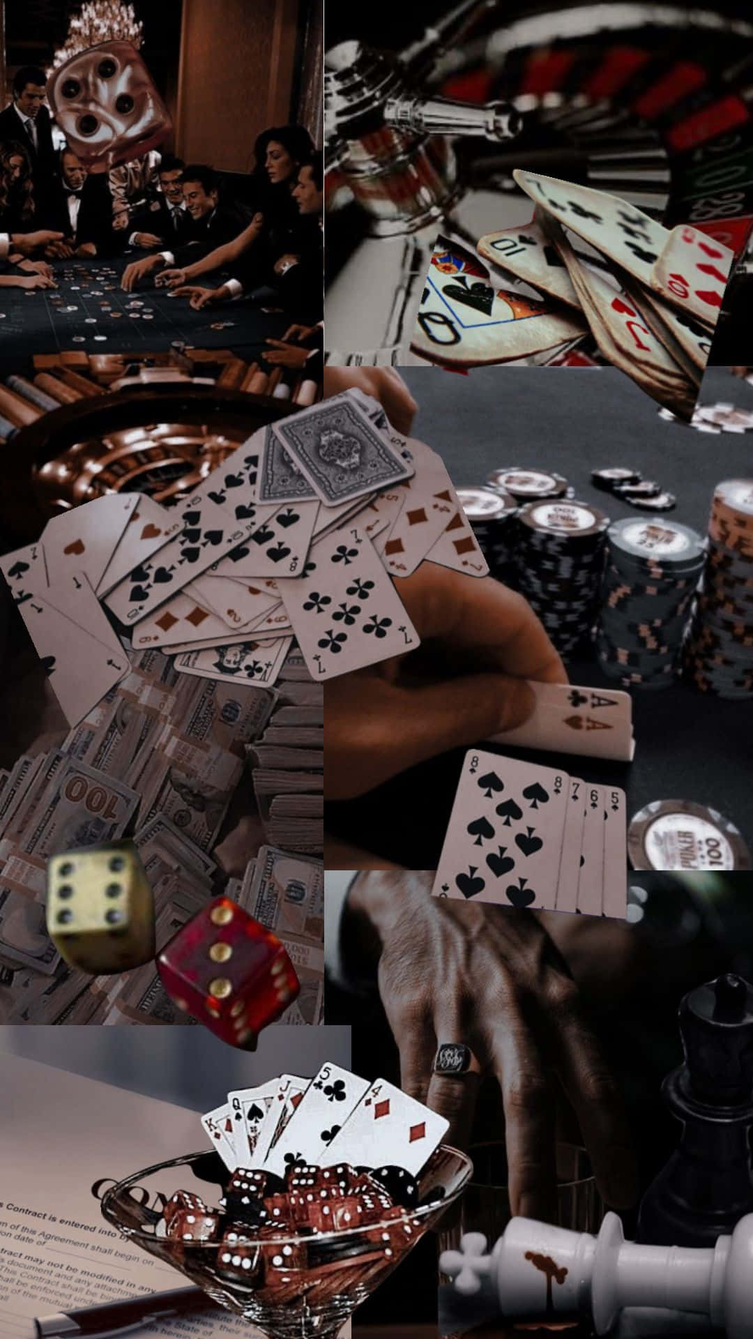 Casino Gambling Collage.jpg Wallpaper