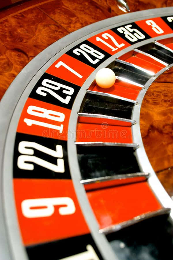 Casino Roulette Close-up Picture