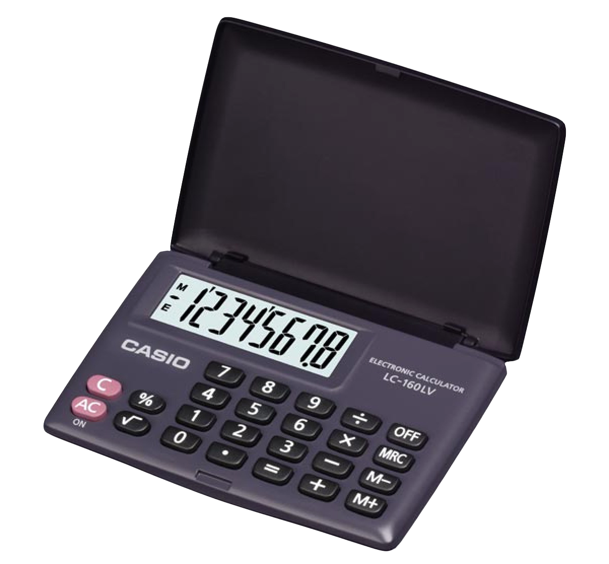 Casio Electronic Calculator L C160 L V PNG