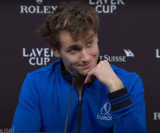 "Casper Ruud at the Laver Cup Interview" Wallpaper