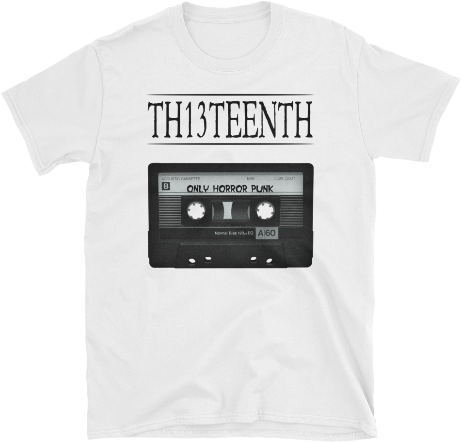 Cassette Tape Graphic T Shirt Design PNG
