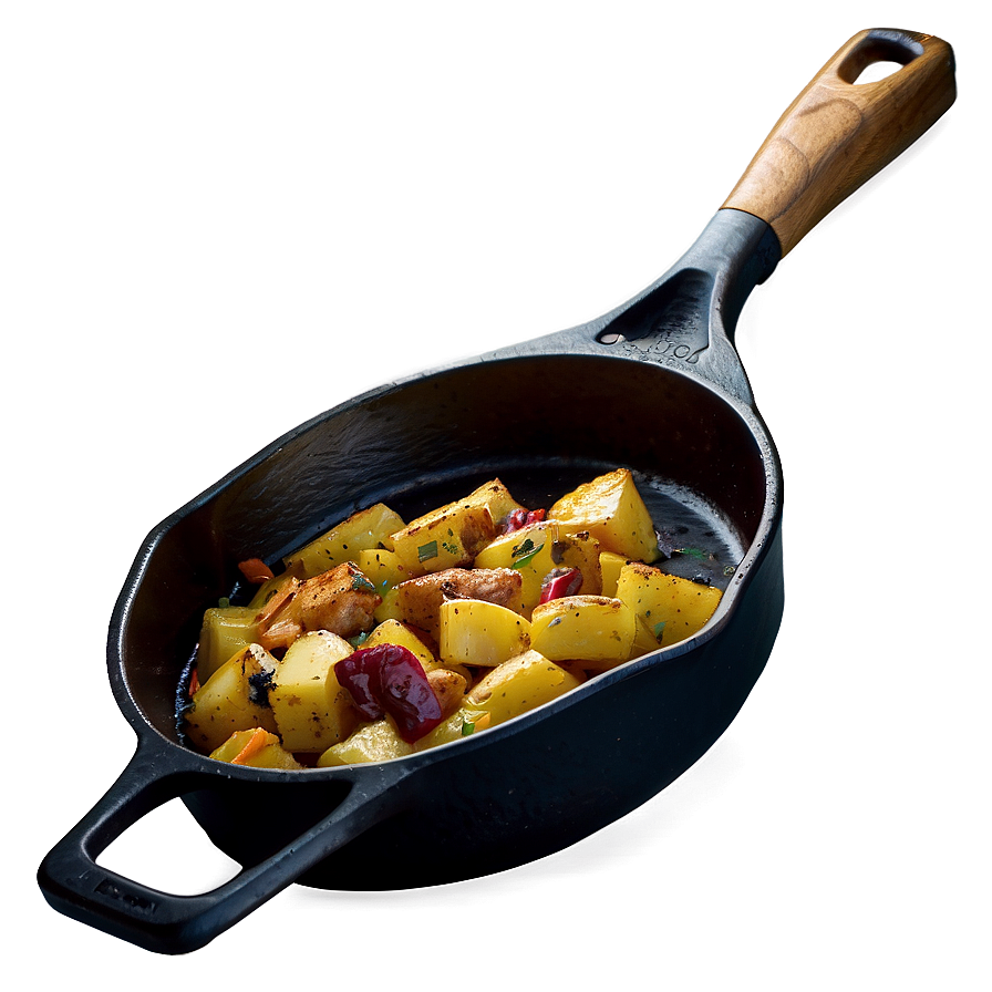 Cast Iron Skillet Png 05242024 PNG