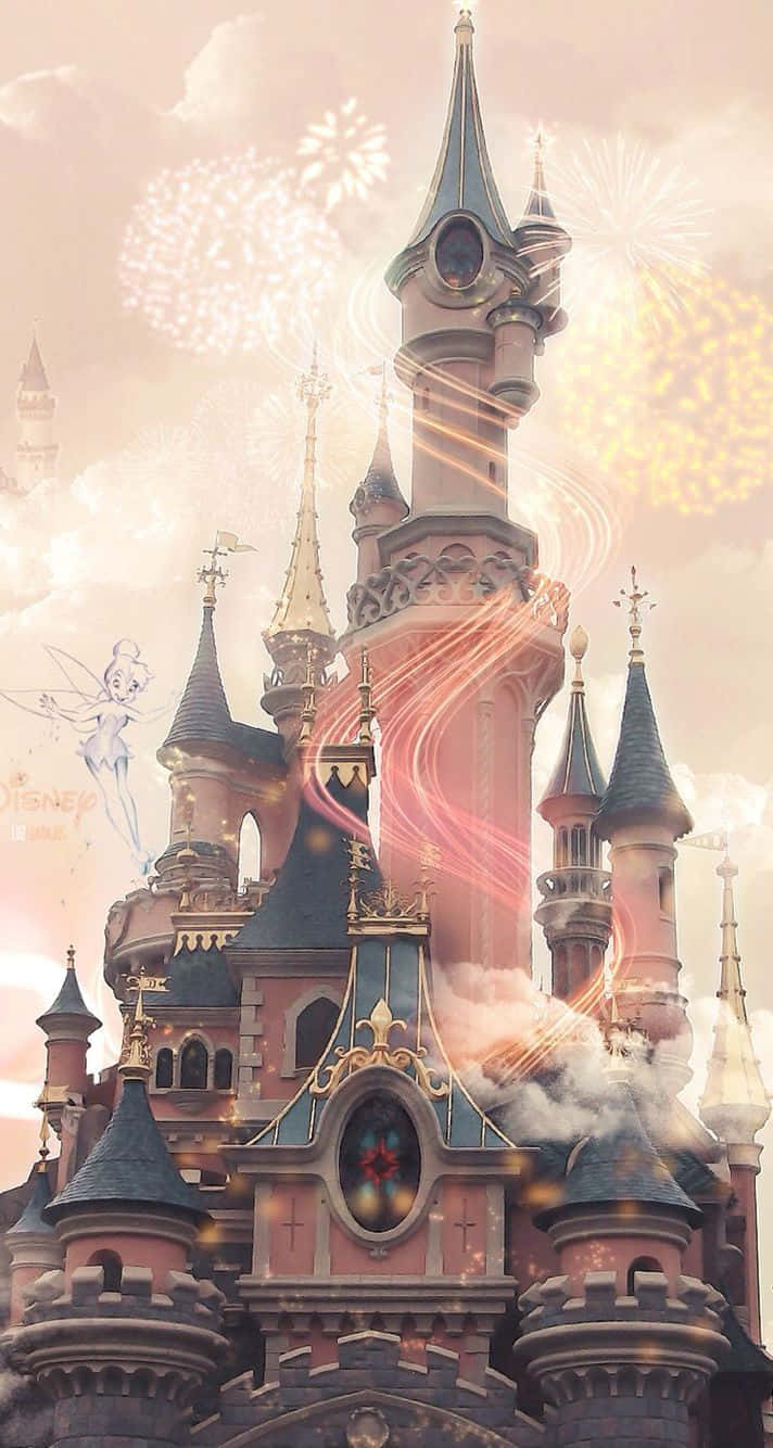 Disneyschloss - Disney-schloss-hintergrundbild Wallpaper