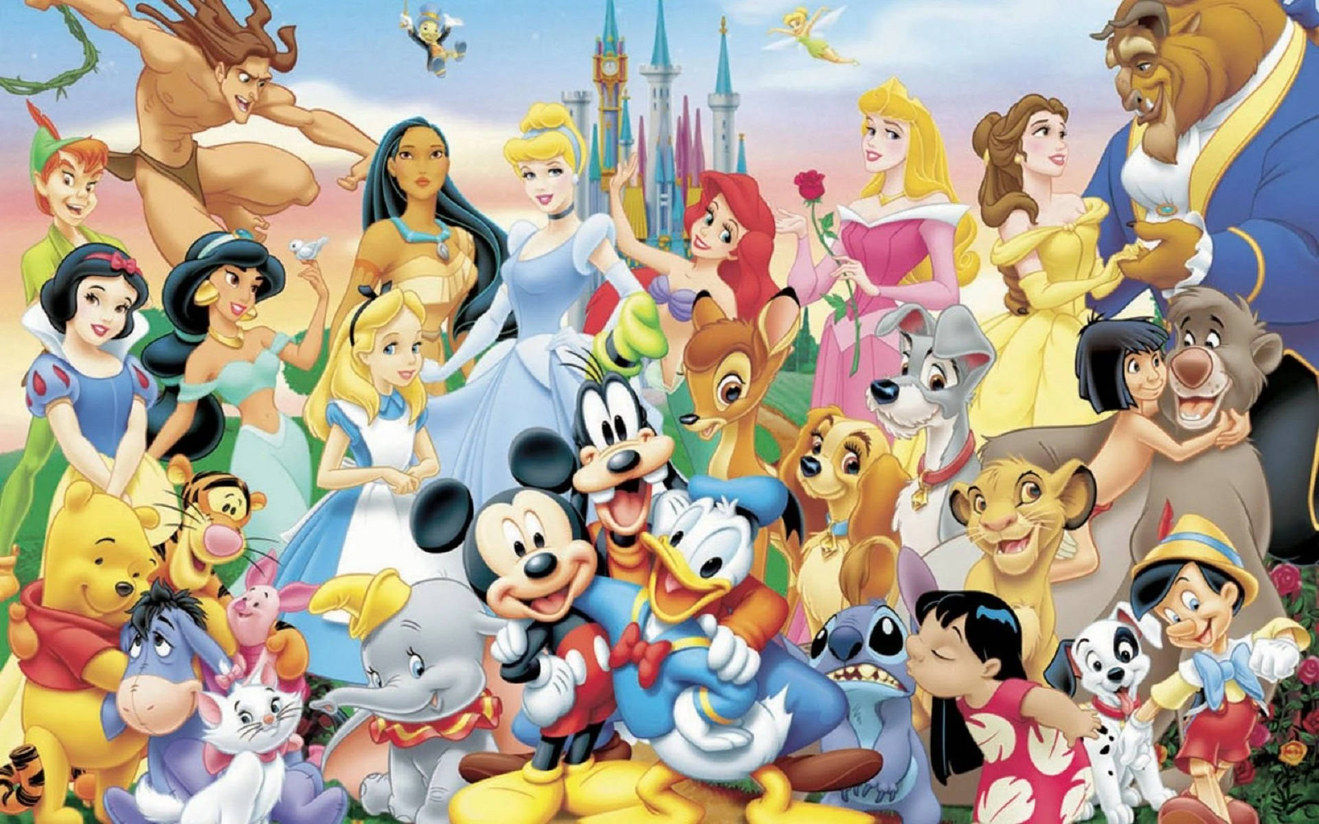 Castello Disney Desktop Sfondo