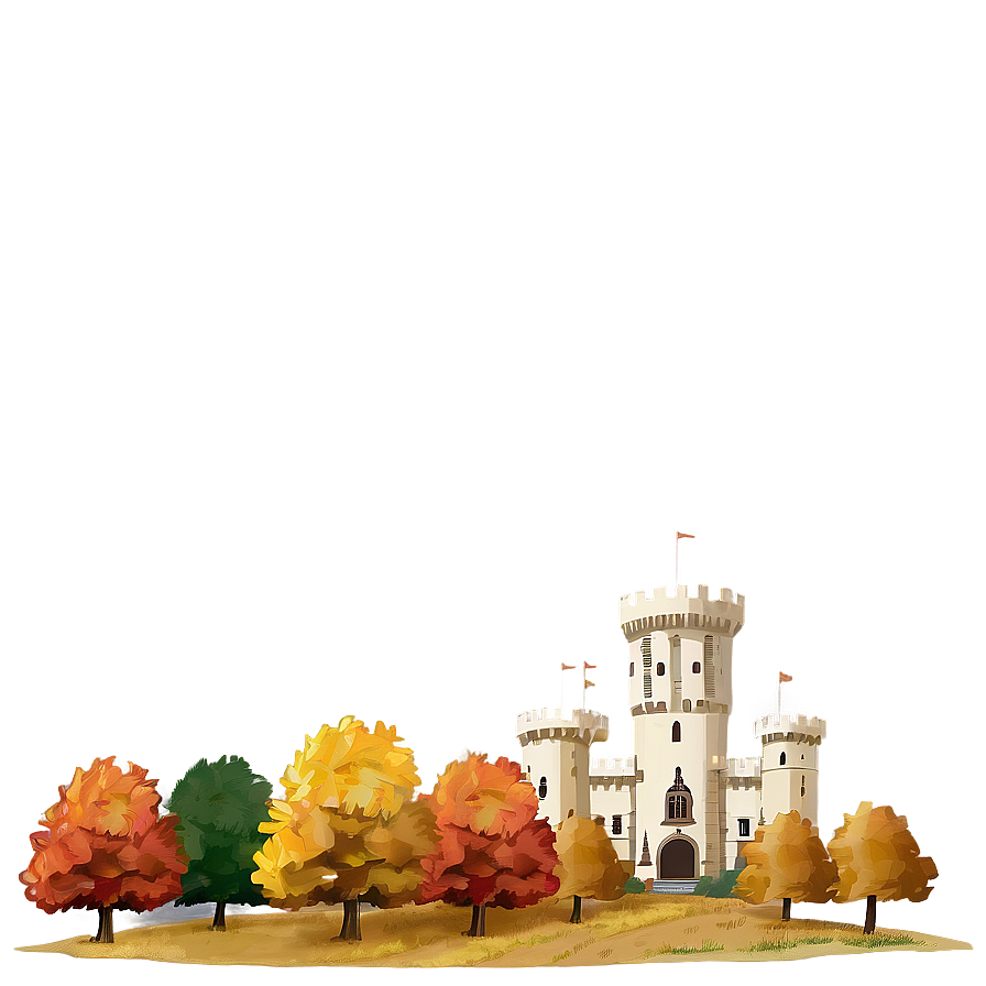 Castle In Autumn Png 71 PNG