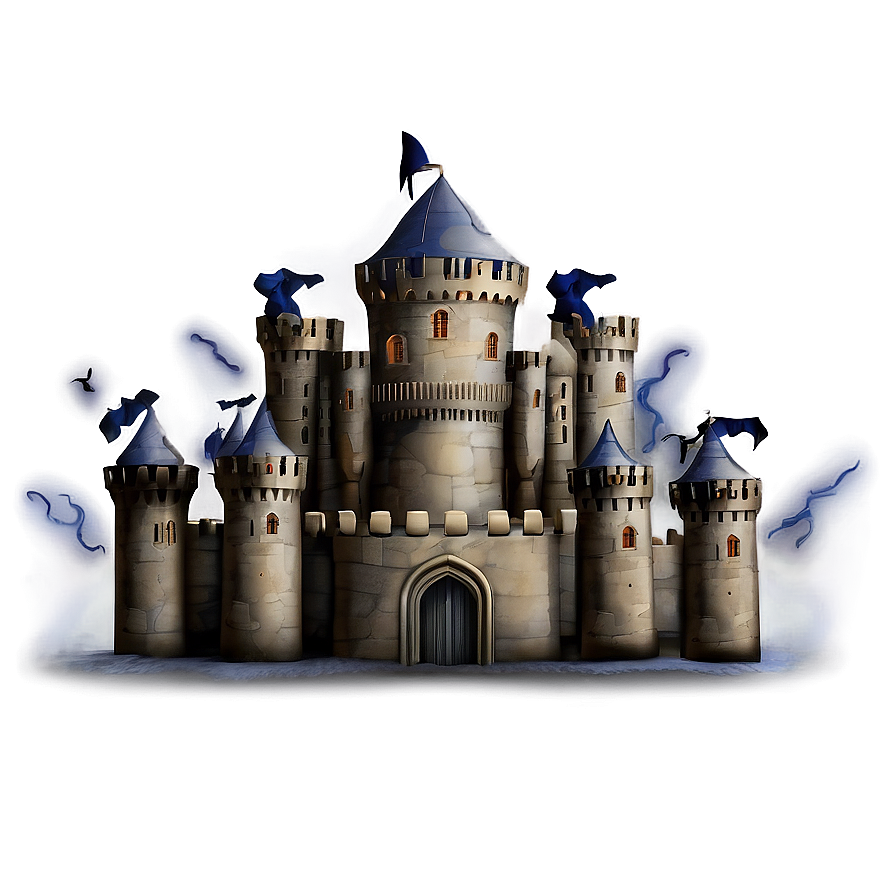 Castle In Storm Png 45 PNG