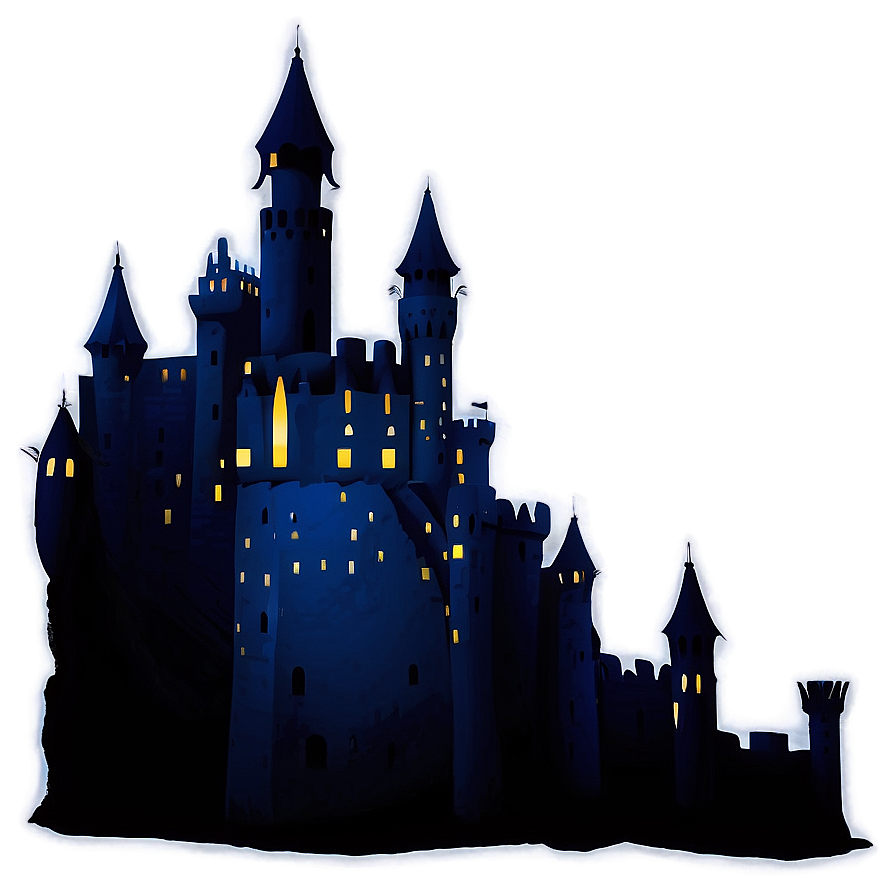 Castle Silhouette Png Ruf PNG