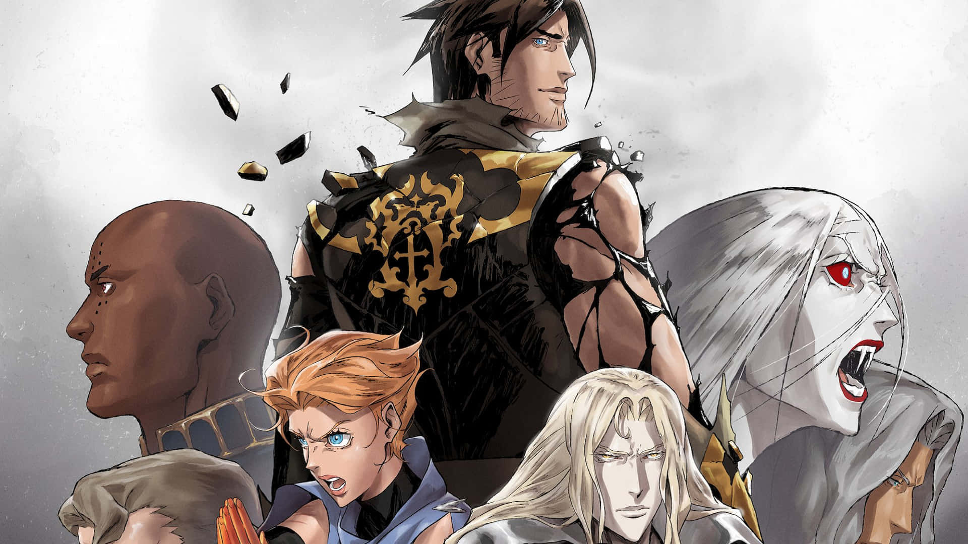 Castlevania Isaac En Personages Achtergrond