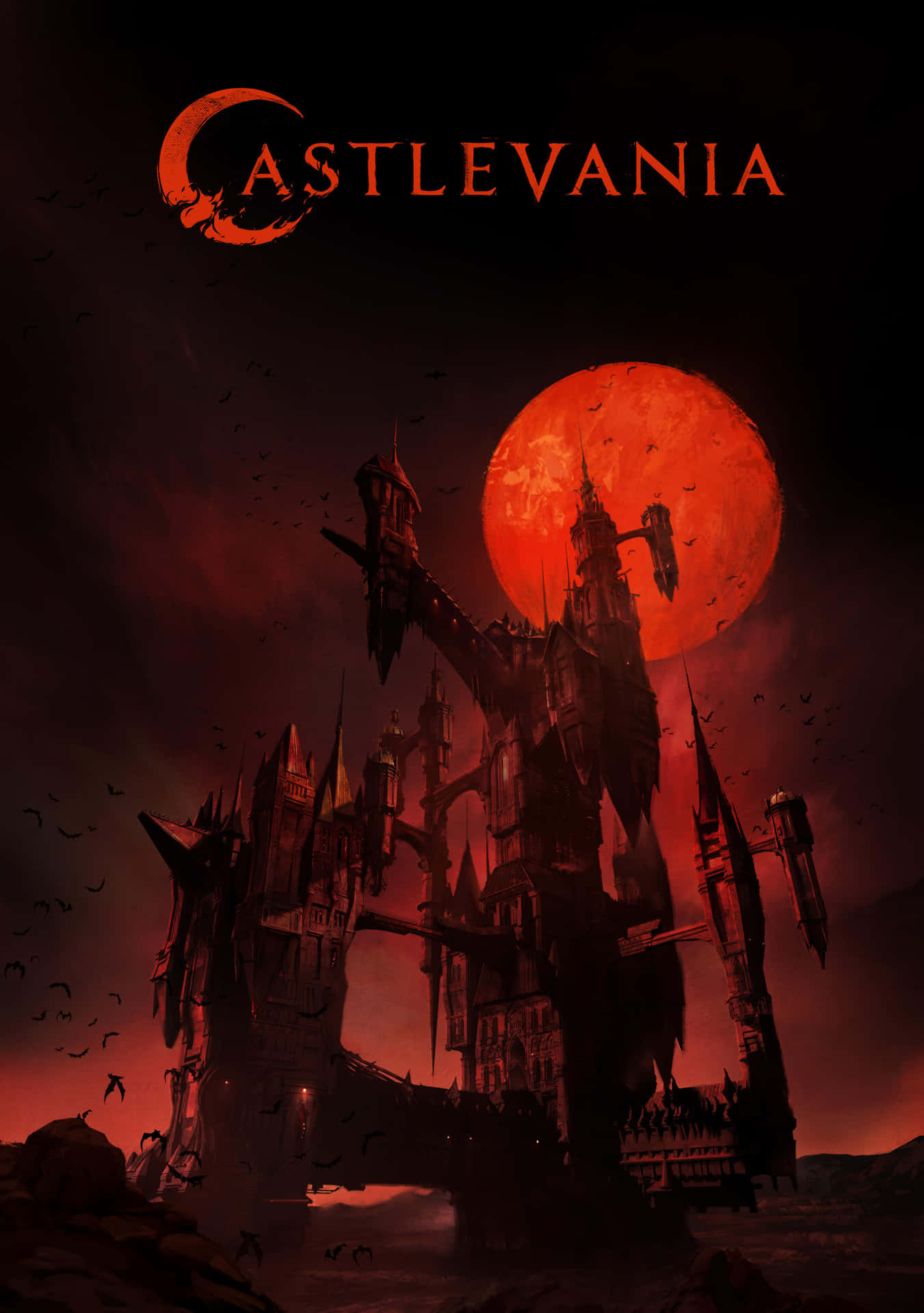 Castlevania Netflix Series Poster Wallpaper