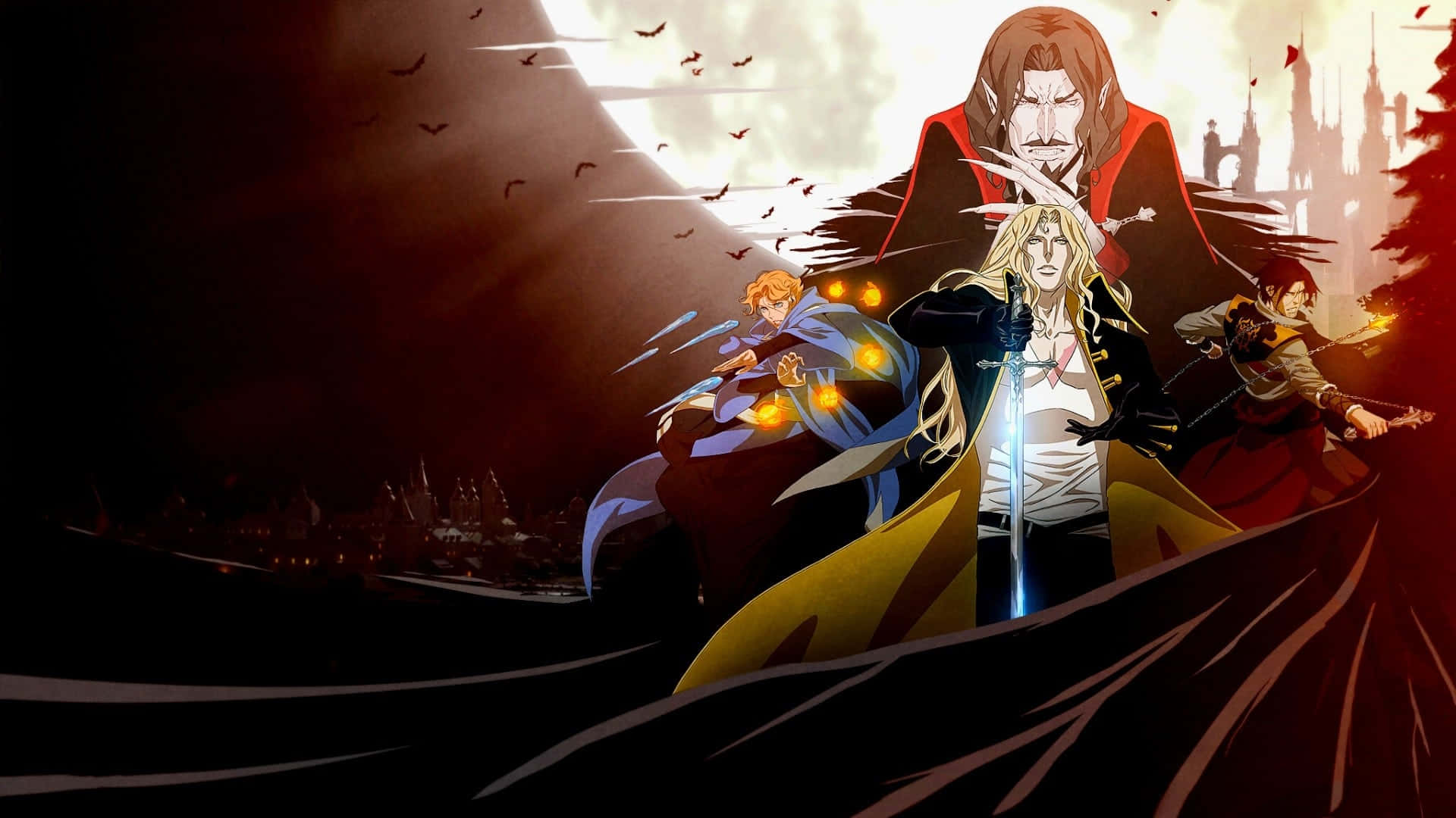 “A magical portal leading to a world of darkness—Castlevania.”