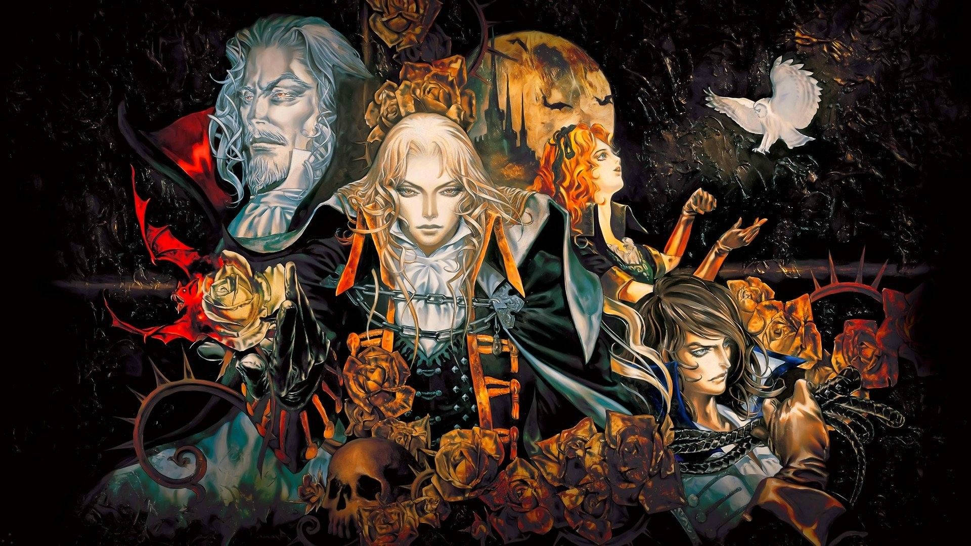 Adventure through the mysterious walls of Castlevania Wallpaper