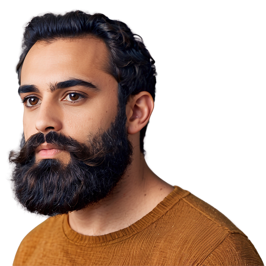 Casual Beard Looks Png 16 PNG