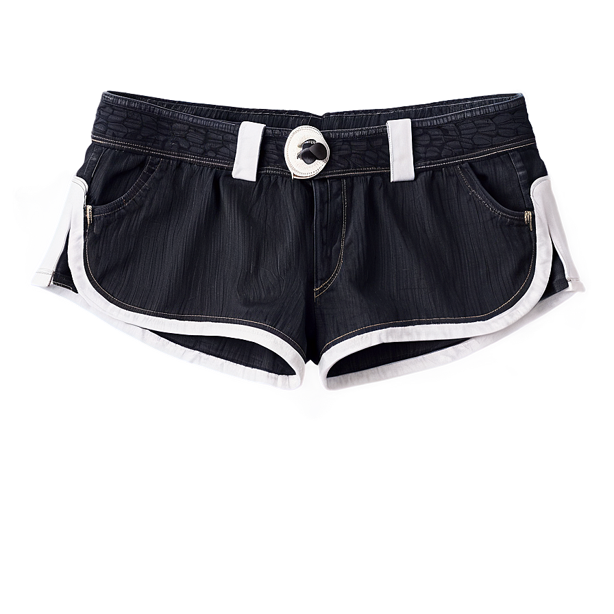 Casual Black Shorts Png Ifg56 PNG