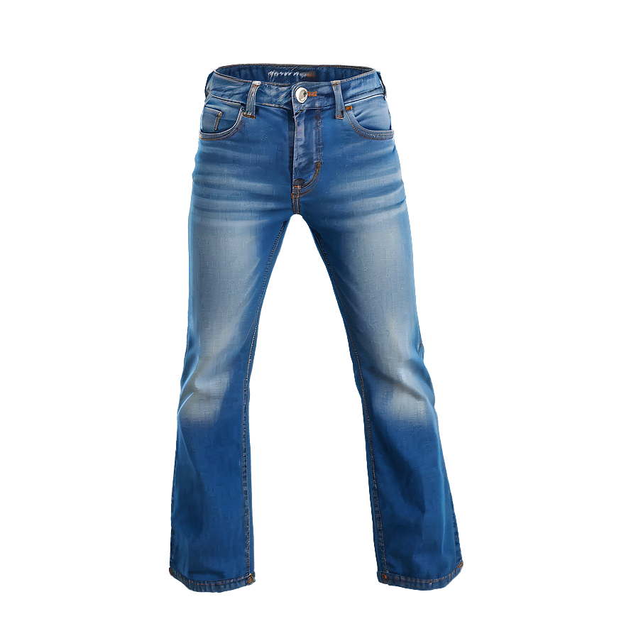 Casual Blue Denim Pants Png Hmb53 PNG