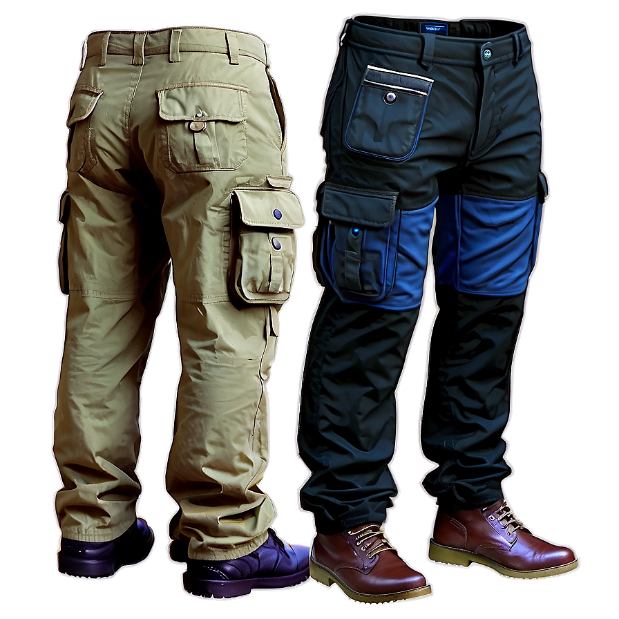 Casual Cargo Pants Png Ywb PNG