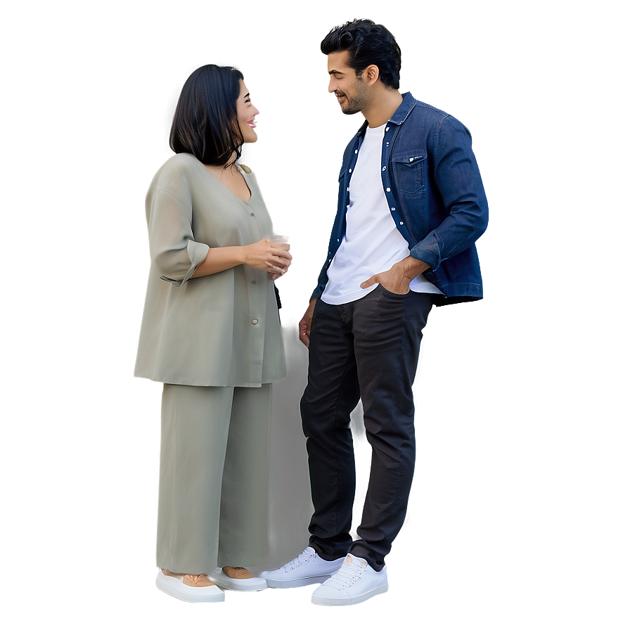 Casual Conversation Person Png 06132024 PNG