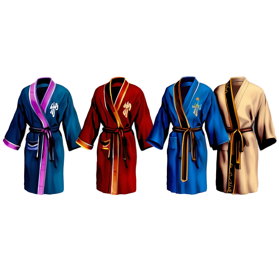 Casual Cotton Robe Png 06132024 PNG