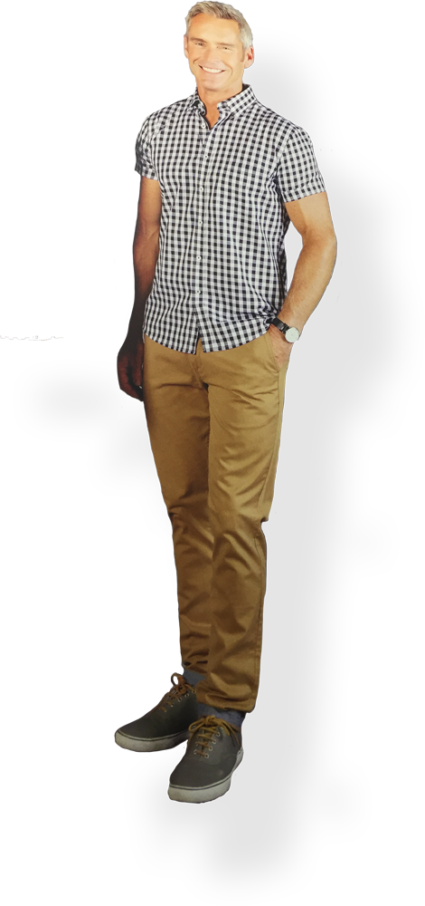 Casual Menswear Summer Style PNG