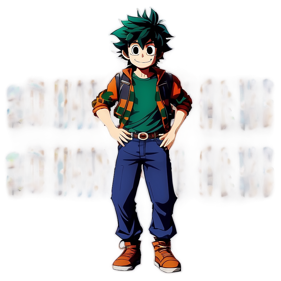 Download Casual Outfit Deku Png 05062024 | Wallpapers.com